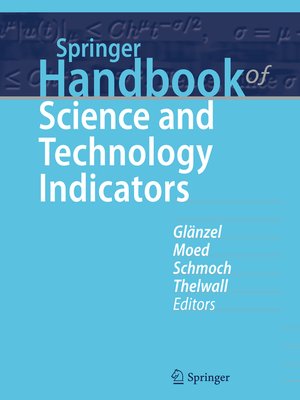 cover image of Springer Handbook of Science and Technology Indicators